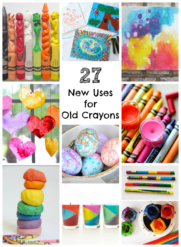 Upcycled Rainbow Crayons - At Yarn's Length