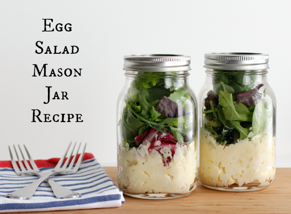 BLT Egg Salad Jars - Iowa Girl Eats
