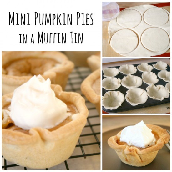 Bake Up Muffin Tin Pumpkin Pies Make And Takes