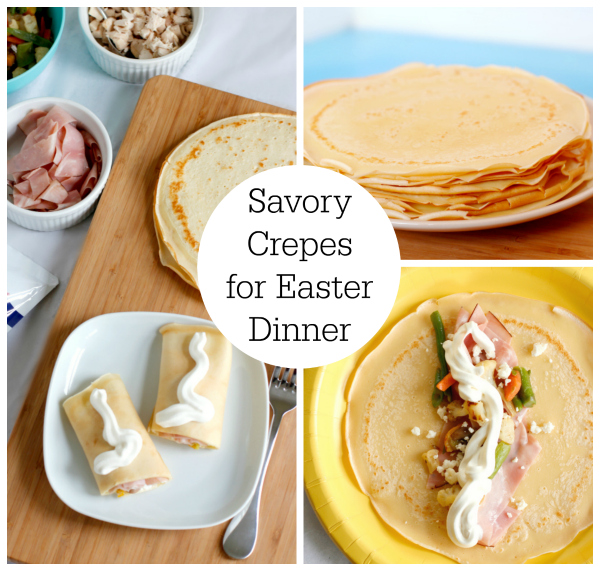 Savory Crepes for an Easter Dinner Bar