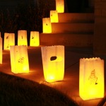 Halloween Paper Bag Luminaries