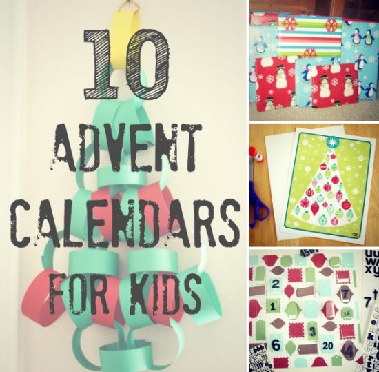 10 Advent Calendars for Kids to Celebrate - Make and Takes