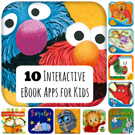 10 Interactive eBooks for Kids Make and Takes