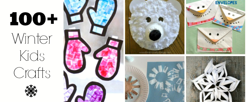 35 Winter Art Projects and Fun Winter Crafts - Little Bins for