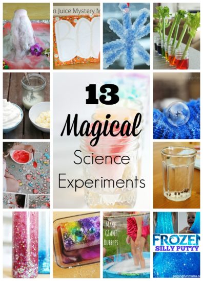 13 Magical Science Experiments for Kids - Make and Takes