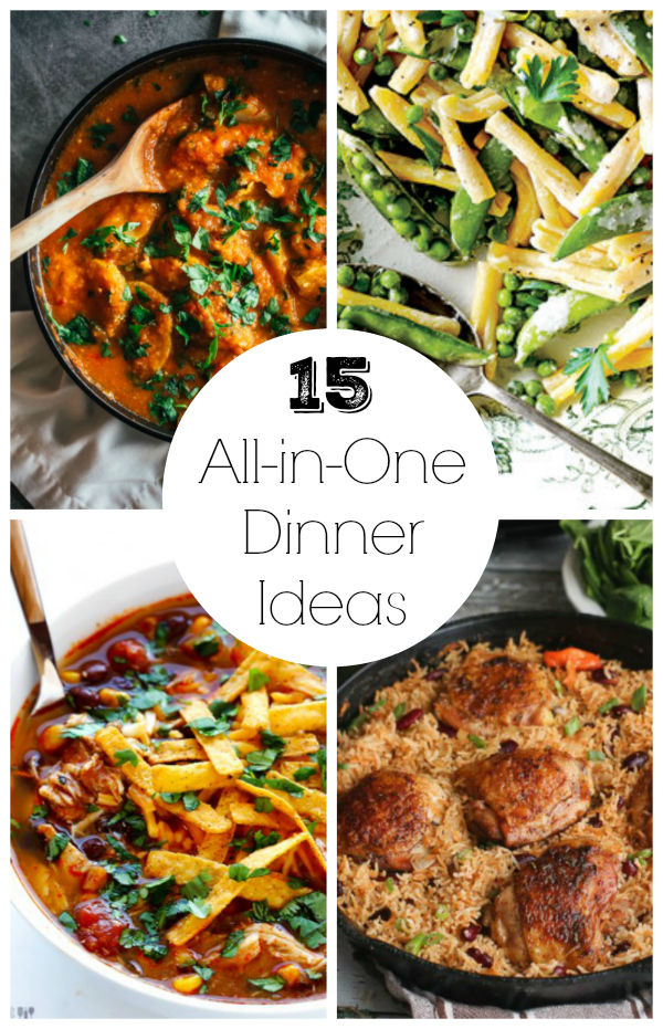 15 Delicious All-In-One Dinner Ideas | Make and Takes