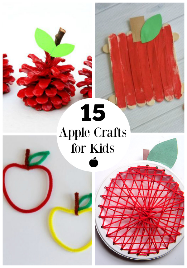 apple craft for toddlers