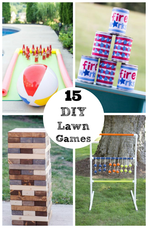 15 DIY Backyard Games for Kids