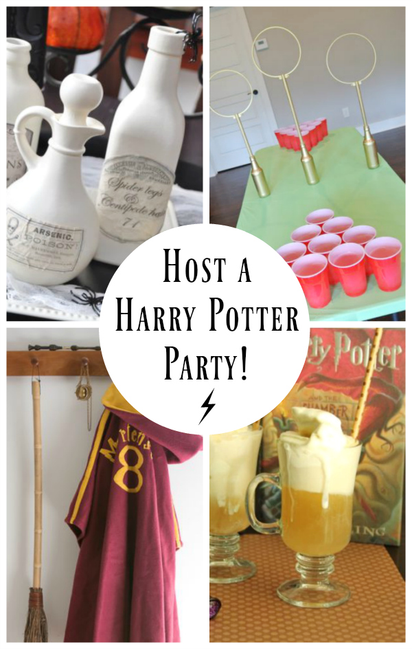 Transform Your House Into Hogwarts for a Harry Potter Party