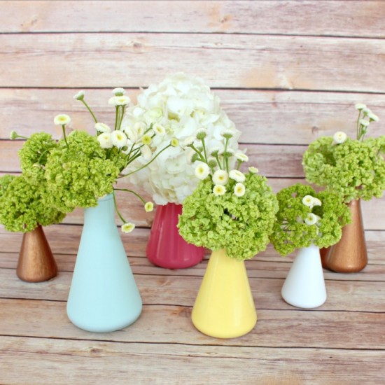 20 Diy Vases To Make For Spring Flowers Make And Takes