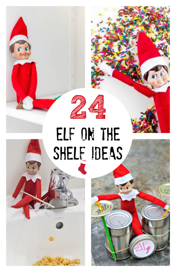 24 Easy Elf on the Shelf Ideas