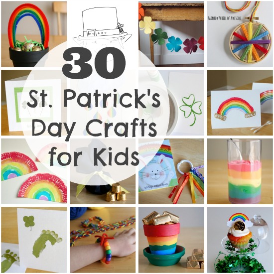 30+ St. Patrick's Day Crafts for Kids - Make and Takes