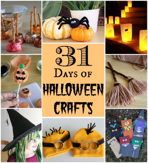 31 Days of Spooktacular Halloween Crafts - Make and Takes