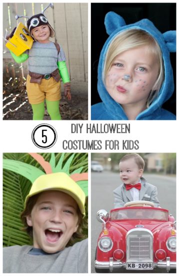 5 DIY Halloween Character Costumes Kids Will Love - Make and Takes