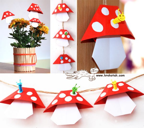 15 Origami Paper Crafts for Kids to Create Make and Takes