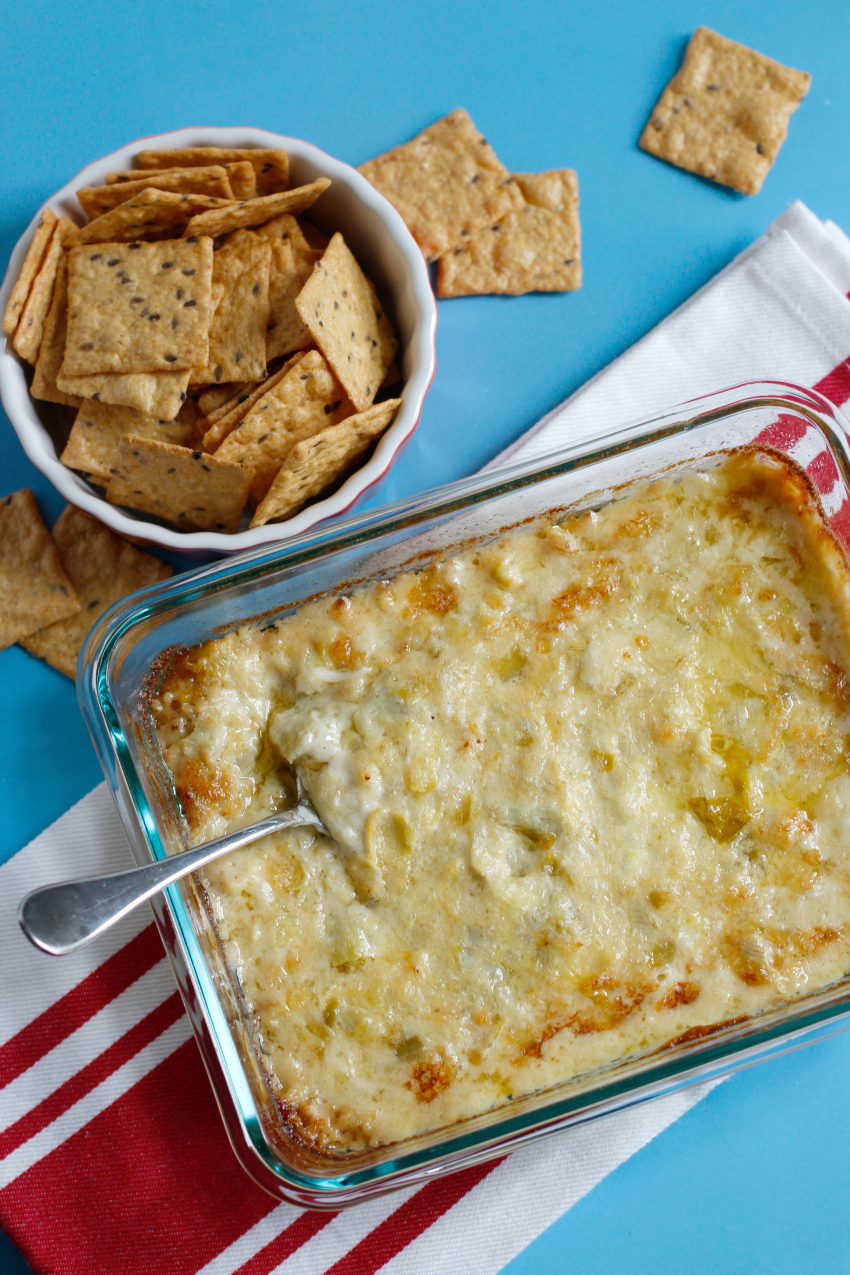 Crab Artichoke Dip for Your Summer Potluck Make and Takes