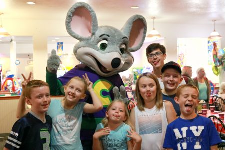 Big Kid Birthday Bash at Chuck E. Cheese's - Make and Takes