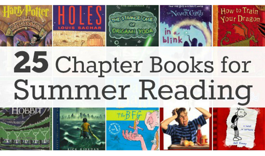 25 Chapter Books for Summer Reading Make and Takes