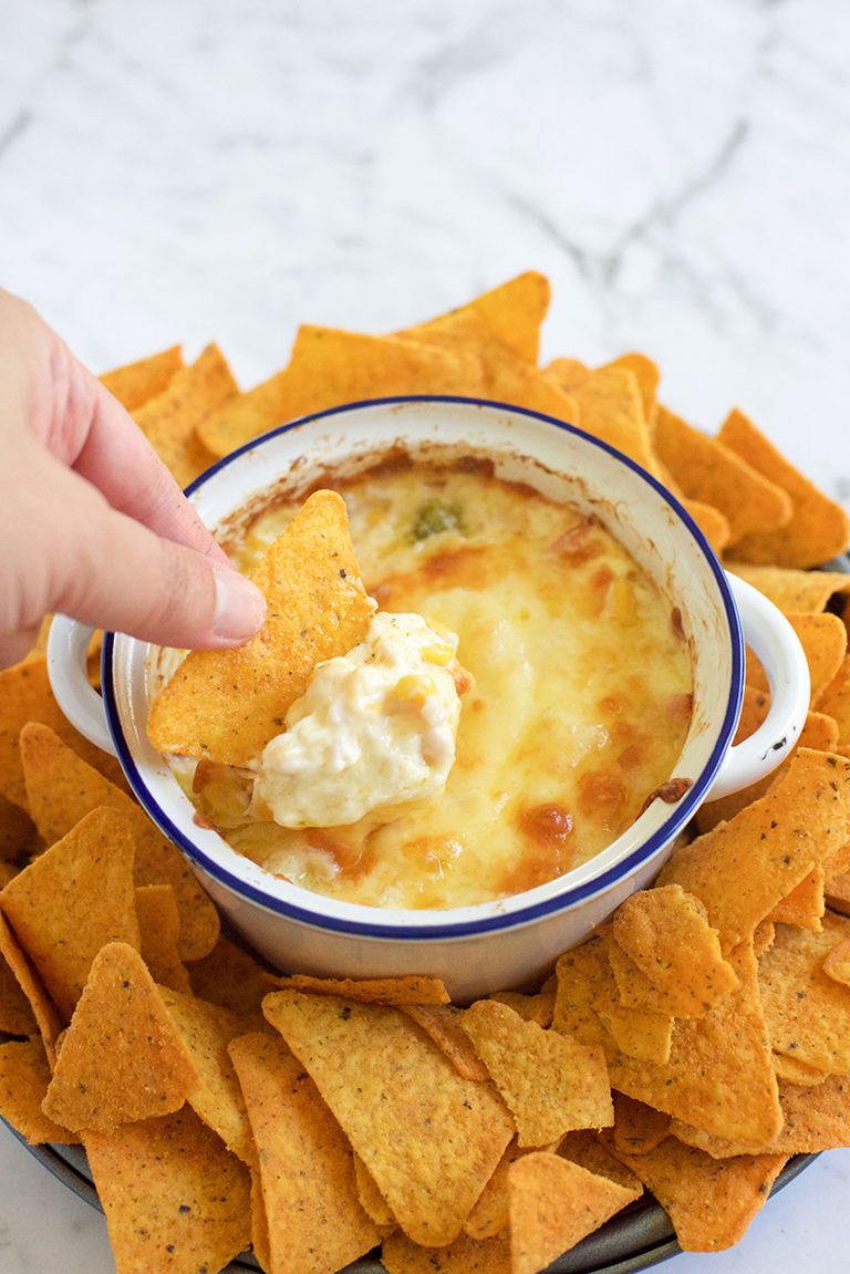 Cheesy Hot Corn Dip Recipe Make And Takes