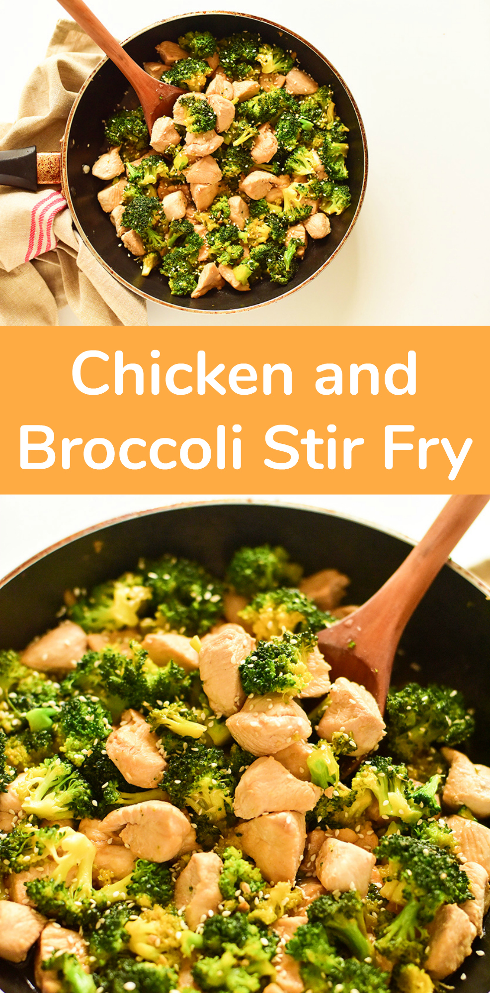 One Pot Meal: Chicken and Broccoli Stir Fry - Make and Takes