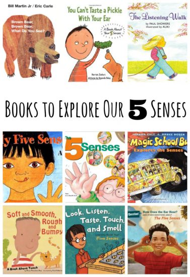 Book Picks for Exploring Our 5 Senses - Make and Takes