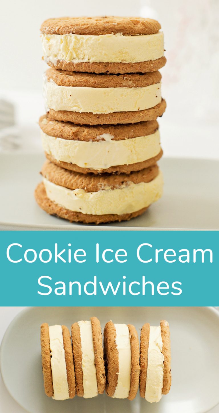 Cookie Ice Cream Sandwiches - Make and Takes