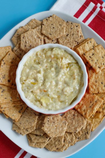 Crab Artichoke Dip for Your Summer Potluck - Make and Takes