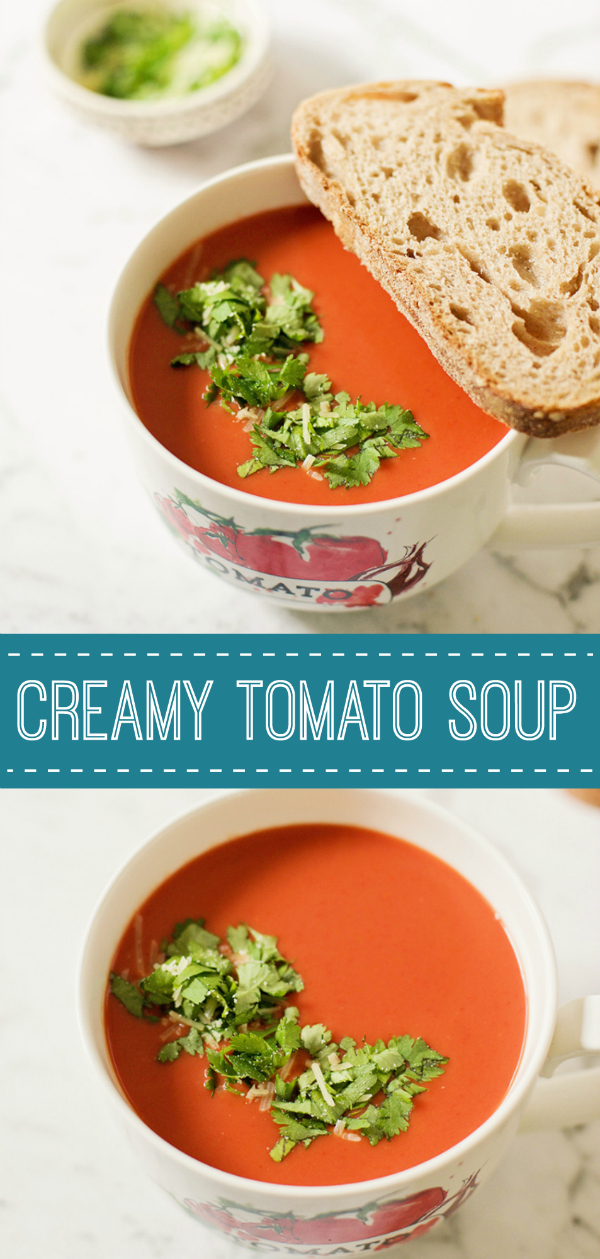 Easy and Delicious Creamy Tomato Soup - Make and Takes