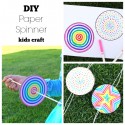 DIY Paper Spinner for Endless Fun - Make and Takes