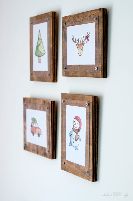 9 Now Ideas for Simple DIY Picture Frames - Make and Takes