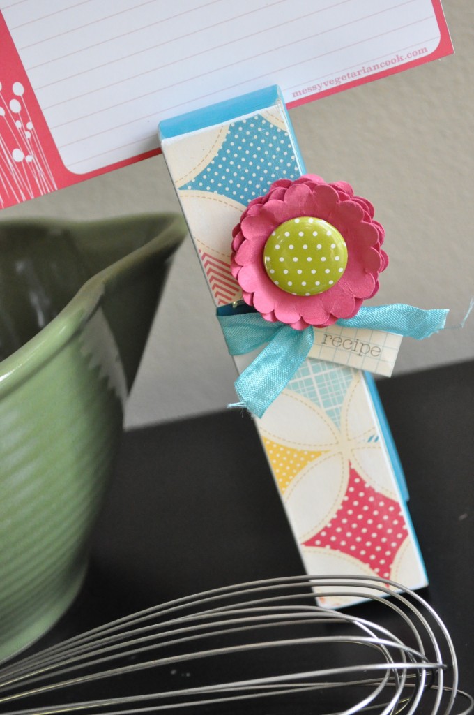 Easy Recipe Card Holder Make and Takes