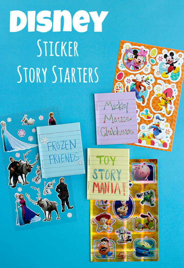 Make Disney Sticker Story Starters On Your Travel to Disneyland