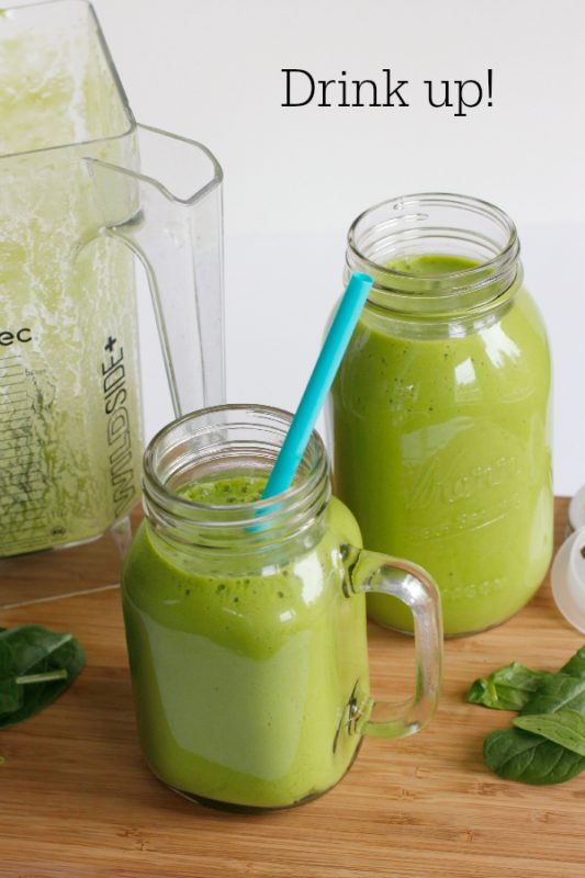 Green Smoothies for the Whole Family - Make and Takes