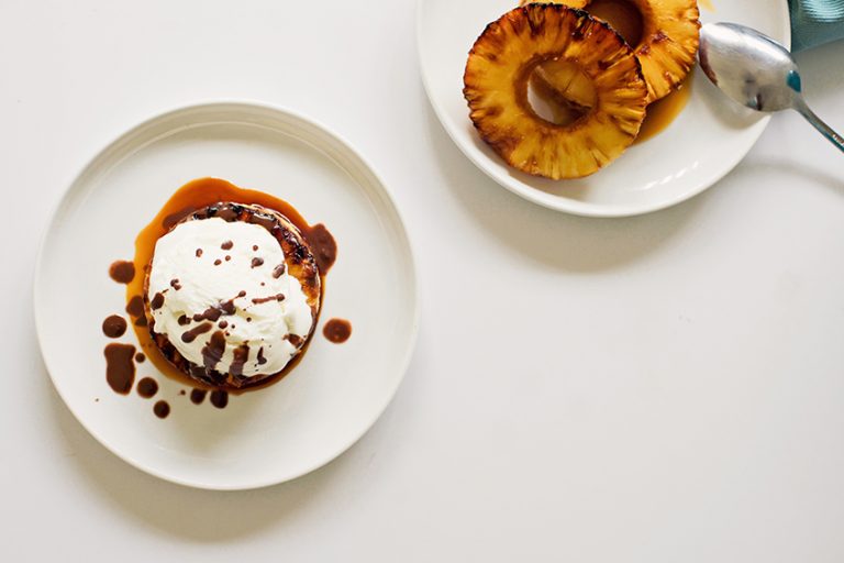 Grilled Pineapple with Vanilla Ice Cream Make and Takes