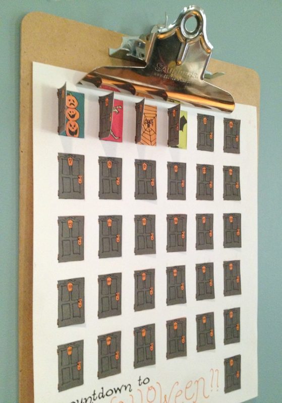 Celebrate All Month with a Halloween Countdown Printable - Make and Takes