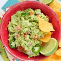 Homemade Chunky Guacamole