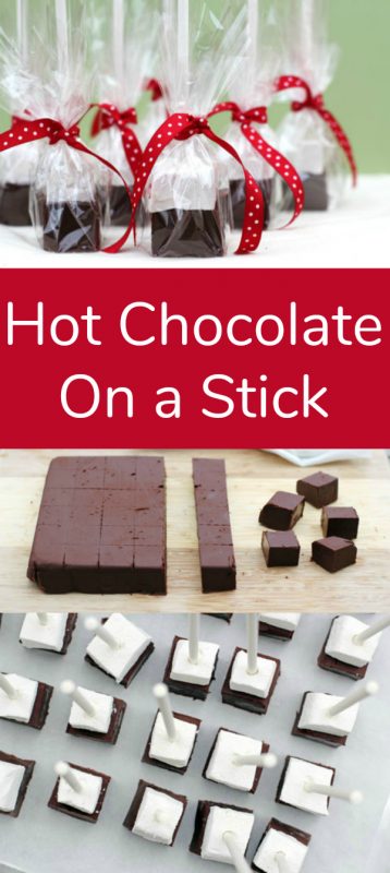 Holiday Gift Idea: Hot Chocolate on a Stick - Make and Takes