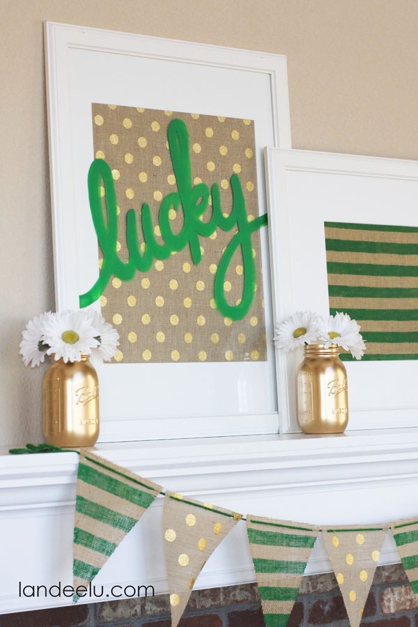9 Now Ideas for St. Patrick\'s Day Home Decor - Make and Takes