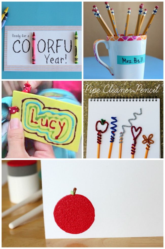 DIY 5 minute craft: shape stamps - This crafty family