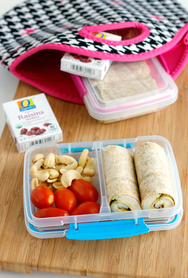 Make Turkey Pesto Roll-Ups for your School Lunch Box