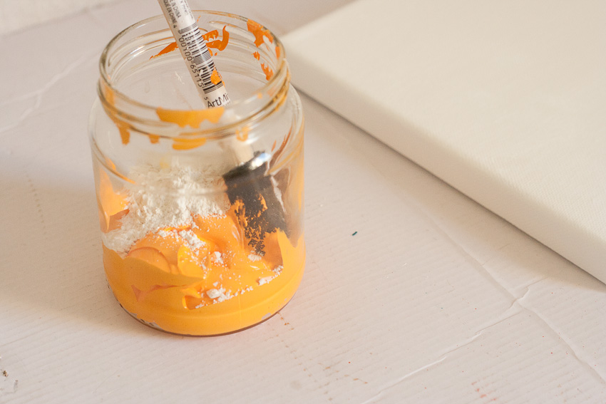 DIY Chalkboard Paint and Canvas Make and Takes