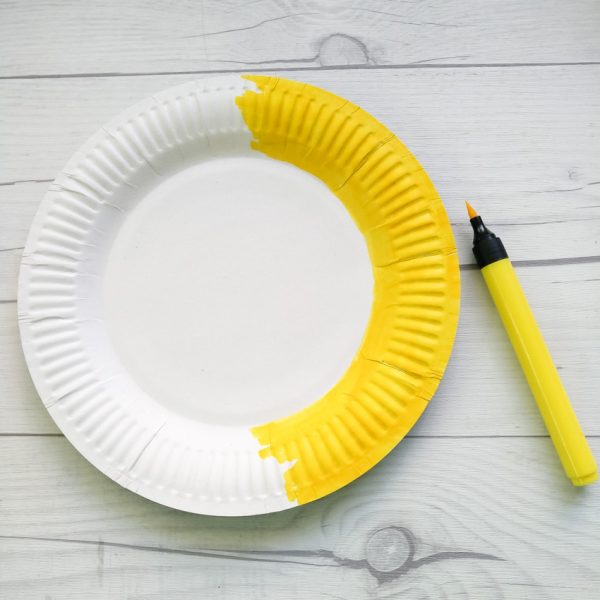 Colorful And Bright Paper Plate Suncatcher Craft Make And Takes