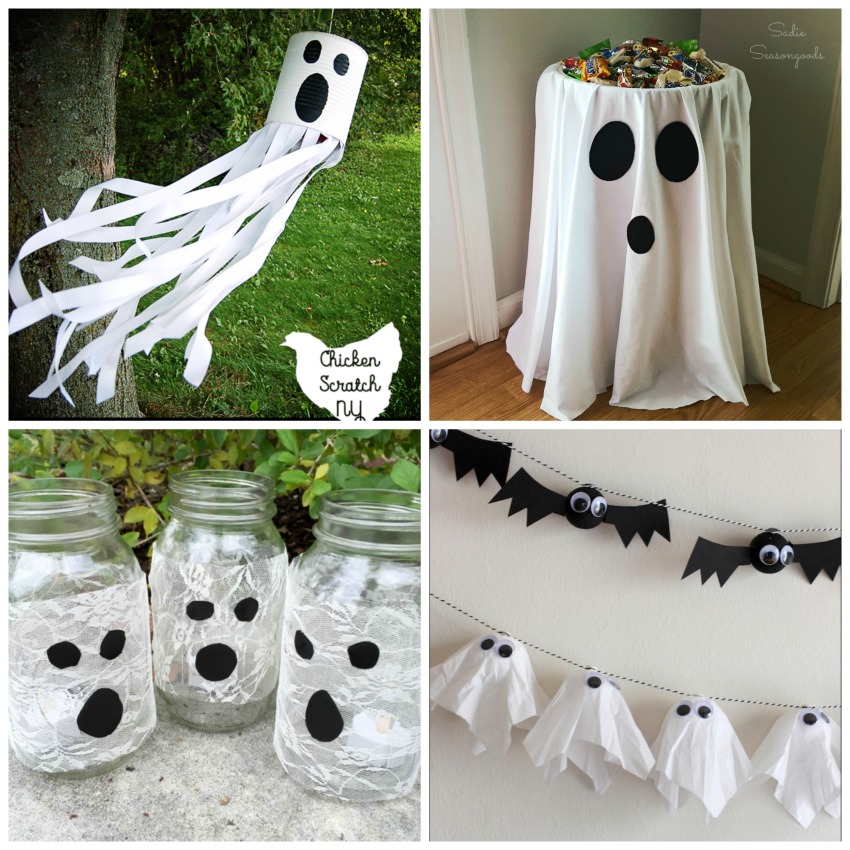 9 NOW Ideas for Ghoulish DIY Ghosts Make and Takes