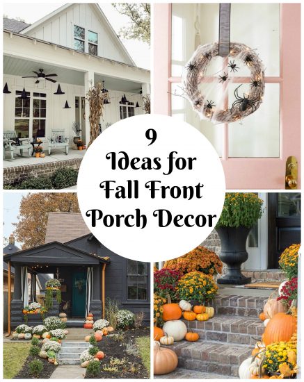 9 Ideas for Fall Front Porch Decor - Make and Takes