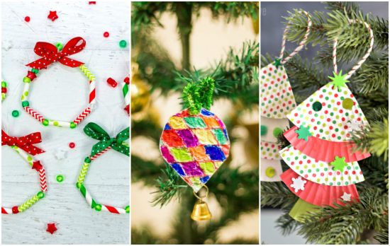 9 Kid-Made Ornament Ideas - Make and Takes