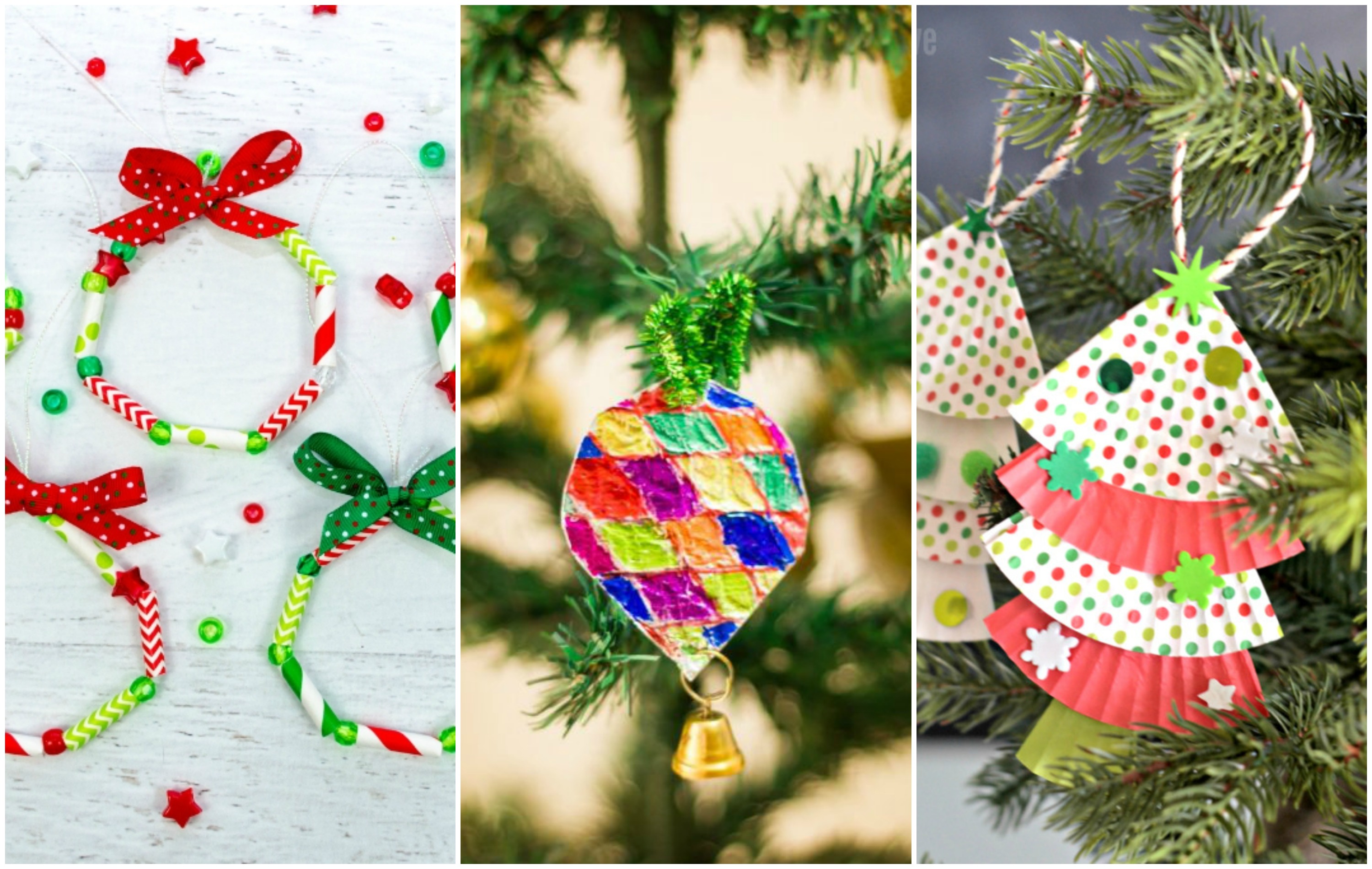 Easy Tin Foil Ornaments Kids Can Make For the Tree