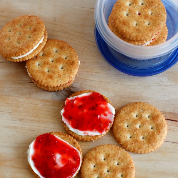 Cream Cheese & Jam Cracker Snacks Make and Takes