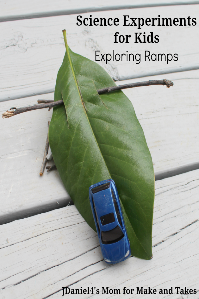 Kid Science Exploring Ramps Make and Takes