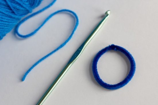 Crochet Olympic Rings for the Winter Games - Make and Takes