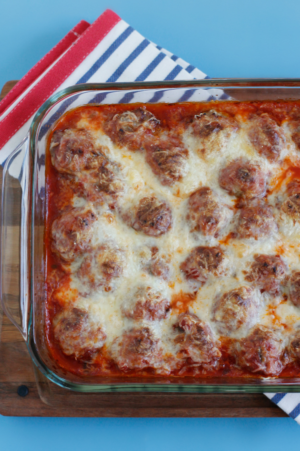 Meatball Casserole Recipe for a Trim Healthy Table - Make and Takes